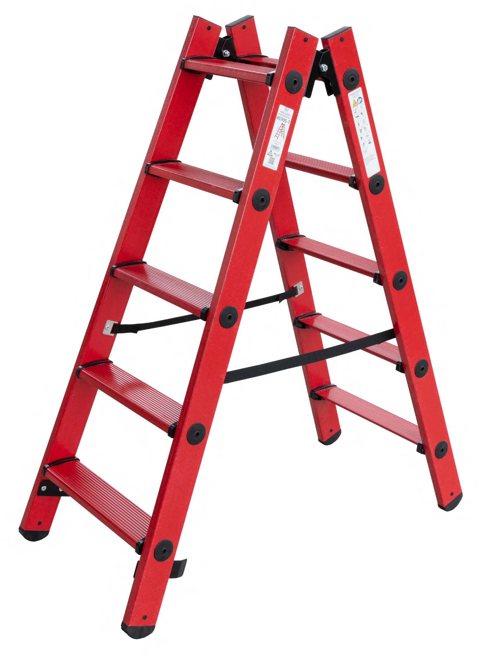 Kunststoff Stufen Stehleiter 45700-7